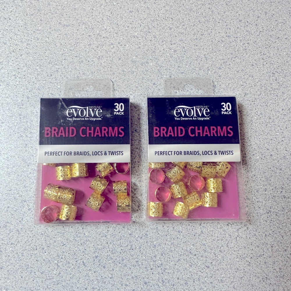 Evolve braid charms 30 pack ( 2 packs)